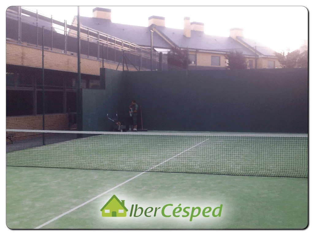 Césped artificial en pistas de pádel